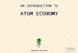 AN INTRODUCTION TO ATOM ECONOMY KNOCKHARDY PUBLISHING 2008 SPECIFICATIONS ©HOPTON