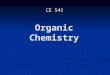 Organic Chemistry CE 541. Aromatic Hydrocarbons They are hydrocarbons that include benzene and compounds containing aliphatic or aromatic groups attached