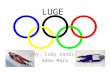 LUGE By: Cody VanOss Adam Marx. The Rules Males must weigh at least 198 lbs. Females must weigh at least 165 lbs. The single sled cannot weigh over 50.6
