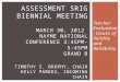 Teacher Evaluation: Issues of Validity and Reliability ASSESSMENT SRIG BIENNIAL MEETING MARCH 30, 2012 NAfME NATIONAL CONFERENCE 3:45PM-5:45PM GRAND B