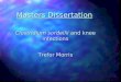 Masters Dissertation Clostridium sordellii and knee infections Trefor Morris