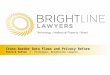Cross-border Data Flows and Privacy Reform Patrick Sefton | Principal, Brightline Lawyers