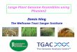 Large Plant Genome Assemblies using Phusion2 Zemin Ning The Wellcome Trust Sanger Institute