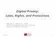 Digital Privacy: Laws, Rights, and Protections Deborah A. Robinson, CISSP Chief Information Security Officer Georgia Perimeter College 5/7/20151