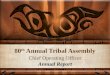 Chief Operating Officer Annual Report. Xaada’a ‘la’a isis (Good people) Dii’ uu xaat’a’agang (I am Haida) Ga qu’udaas uu dii k’wa’alaagang (I belong to