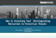 Who Is Attacking You? Distinguishing Motivation to Prioritize Threats John Hultquist Senior Manager, Cyber Espionage Threat Intelligence iSIGHT Partners