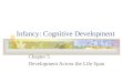 Infancy: Cognitive Development Chapter 5 Development Across the Life Span