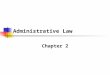 Administrative Law Chapter 2. Takings Review What is a "taking"? What due process is involved? What about compensation? How is compensation measured?