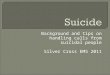 Background and tips on handling calls from suicidal people Silver Cross EMS 2011