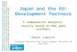 A comparative analysis (mainly based on DAC peer reviews) Geert Laporte European Institute for Asian Studies, Brussels 28 May 2013 Japan and the EU: Development