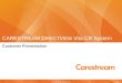 Page 1Unrestricted Internal Use CARESTREAM D IRECT V IEW Vita CR System Customer Presentation
