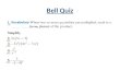 Bell Quiz. Objectives Learn to simplify expressions using the greatest common factor or GCF