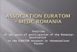 Overview of ten years of participation of the Romanian Association to the EURATOM research in thermonuclear fusion