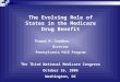 The Evolving Role of States in the Medicare Drug Benefit Thomas M. Snedden, Director Pennsylvania PACE Program The Third National Medicare Congress October