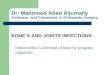 Dr: Mahmood Abed Aljumaily Professor and Consultant in Orthopedic Surgery BONE S AND JOINTS INFECTIONS Osteomylitis is infection of bone by pyogenic organisms