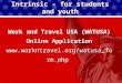 Intrinsic – for students and youth Work and Travel USA (WATUSA) Online Application 