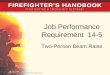 Job Performance Requirement 14-5 Two-Person Beam Raise