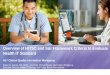 Overview of HITSC and S&I Framework Criteria to Evaluate Health IT Standard HL7 Clinical Quality Information Workgroup Walter G. Suarez, MD, MPH – Co-Chair,