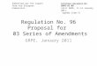 Regulation No. 96 Proposal for 03 Series of Amendments GRPE, January 2011 Informal document No. GRPE-61-05 (61st GRPE, 11-14 January 2011, agenda item