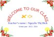 Teacher’s name : Nguyễn Thị Bích Unit 4: Our past Period 23: Write 1. Vocabulary: