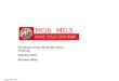Summary of Car Shop MG Sales Training October 2013 Richard Hales MG6 MG3