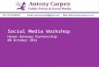 Social Media Workshop Haven Gateway Partnership 08 October 2012