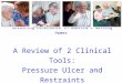 Advancing Excellence in America’s Nursing Homes A Review of 2 Clinical Tools: Pressure Ulcer and Restraints