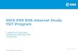 ESA UNCLASSIFIED – For Official Use SOIS EDS ESA Internal Study YGT Program F. Torelli & P. Skrzypek CCSDS Fall Meeting 2012 15/10/2012