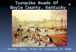 Turnpike Roads Of Boyle County, Kentucky  Michael J Denis, PO Box 125, Parksville, KY 40464