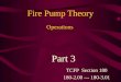 Fire Pump Theory TCFP Section 180 180-2.00 --- 180-3.01 Part 3 Operations