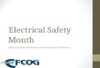 Electrical Safety Month Electrical Safety Awareness for Non-Electrical Workers