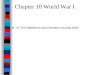 Chapter 10 World War I ■#2 The Battlefront and Homefront during WWI