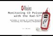 © 2008 Masimo Corporation Includes a review on Carbon Monoxide Poisoning For Emergency Responders V.8 1 May 2011 Monitoring CO Poisoning with the Rad-57