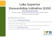 Lake Superior Stewardship Initiative (LSSI)  Western Upper Peninsula Center for Science, Mathematics & Environmental Education