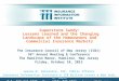 Superstorm Sandy: Lessons Learned and the Changing Landscape of the Homeowners and Commercial Insurance Markets The Insurance Council of New Jersey (ICNJ)