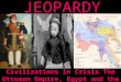 JEOPARDY Civilizations in Crisis The Ottoman Empire, Egypt and the Qing Empire