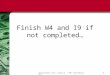 0 Finish W4 and I9 if not completed… Personal Finance Unit 4 Chapter 12 © 2007 Glencoe/McGraw-Hill