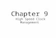 Chapter 9 High Speed Clock Management. Agenda Inside the DCM Inside the DFS Jitter Inside the V5 PLL