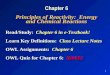 1 Chapter 6 Principles of Reactivity: Energy and Chemical Reactions Read/Study:Chapter 6 in e-Textbook! Read/Study: Chapter 6 in e-Textbook! Learn Key