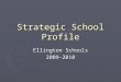 Strategic School Profile Ellington Schools 2009-2010