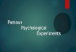 Famous Psychological Experiments.. David ROSENHAN (1929-2012) Being sane in insane places  On Being Sane in Insane Places, Science, 1973  The Anti-psychiatric