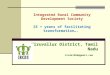 Integrated Rural Community Development Society 25 + years of facilitating transformation…. Tiruvallur District, Tamil Nadu ircds1986@gmail.com