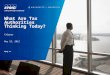 What Are Tax Authorities Thinking Today? Calgary May 23, 2012 kpmg.ca
