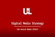 Digital Media Strategy The Social Media Affect. LOUISVILLE.EDU Who Cares? You Should! Almost 100 percent (97 percent) of consumers who bought a product