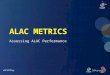 ALAC METRICS Assessing ALAC Performance. ALAC metrics 2008 Attendance Voting ACHIEVING NOT ACHIEVING