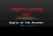 Rights of the Accused: The Arrest CONSTITUTION DAY