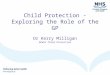 Child Protection -Exploring the Role of the GP Dr Kerry Milligan GPwSI Child Protection