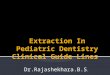 Dr.Rajashekhara.B.S..  Surgery performed on pediatric patients involves a number of special considerations unique to this population. Several critical