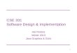 CSE 331 Software Design & Implementation Hal Perkins Winter 2013 Java Graphics & GUIs 1