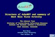 Structure of ArboNET and summary of West Nile Virus Activity The Arbonet Team Division of Vector-Borne Infectious Diseases Centers for Disease Control
